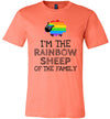 I'm The Rainbow Sheep Of The Family Adult & Youth T-Shirt