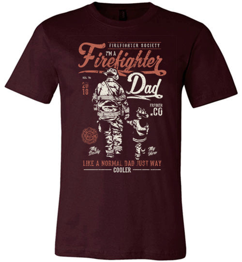 Firefighter Dad Men's T-Shirt