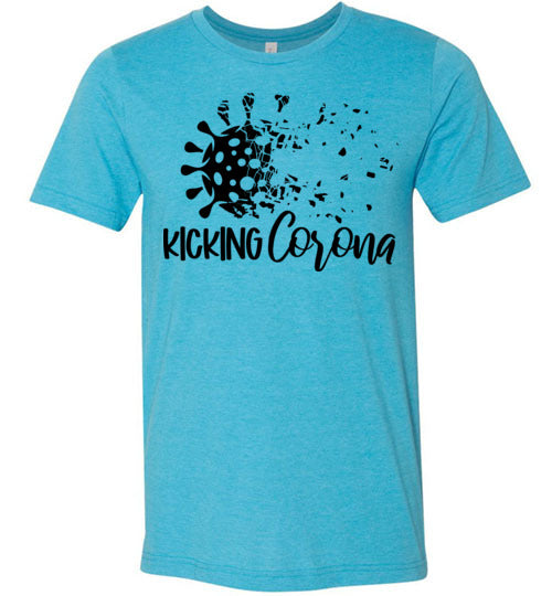 Kicking Corona Adult & Youth T-Shirt