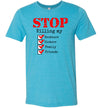 Stop Killing My Brothers, Sisters, Family and Friends Men's T-Shirt