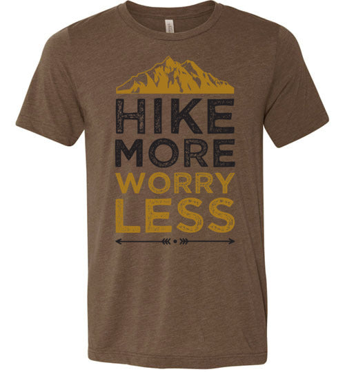 Hike More Worry Less Adult & Youth T-Shirt