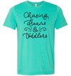 Chasing Dreams & Toddlers Women's Slim Fit T-Shirt