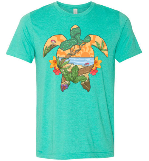 Tropical Turtle Men's Shirt