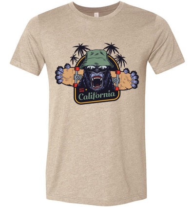 Gorilla Skateboarder Men's T-Shirt