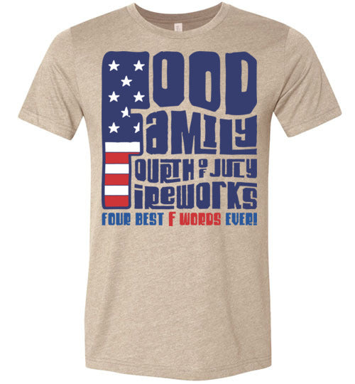 Four Best F Words Ever Men's T-Shirt