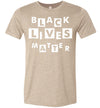 Black Lives Matter Block Letters Men's T-Shirt