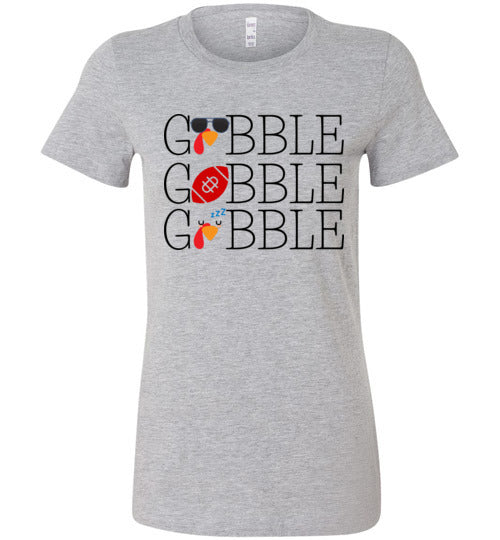 Gobble, gobble, gobble! Women's Slim Fit T-Shirt