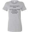 Jesus Loves Everyone Women's Slim Fit T-Shirt