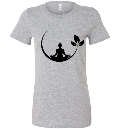 Serene Meditation Women's Slim Fit T-Shirt
