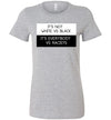 Is Not White Vs Black, It's Everybody Vs Racists Women's Slim Fit T-Shirt