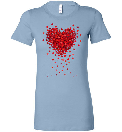 Falling For You Women's Slim Fit T-Shirt