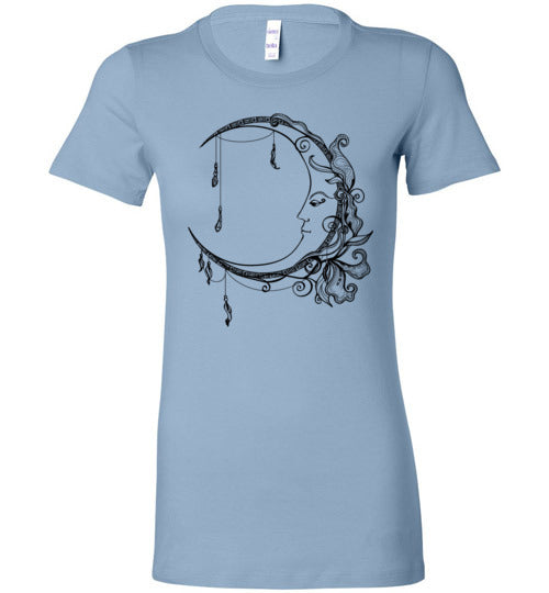 Boho Moon Women's Slim Fit T-Shirt