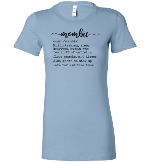 Mombie Women's Slim Fit Slim Fit T-Shirt