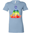 Chakra Meditation Women's Slim Fit T-Shirt