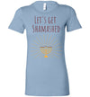 Let's Get Shamashed Women's Slim Fit T-Shirt