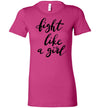 Fight Like A Girl Women's Slim Fit T-Shirt