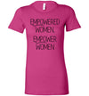 Empowered Women, Empower Women Women's Slim Fit T-Shirt