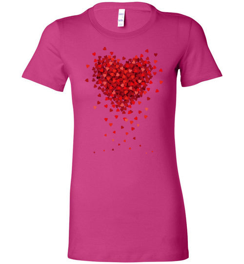 Falling For You Women's Slim Fit T-Shirt