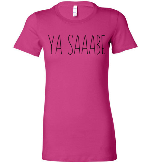 Ya Saaabe Women's Slim Fit T-Shirt