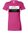 Is Not White Vs Black, It's Everybody Vs Racists Women's Slim Fit T-Shirt