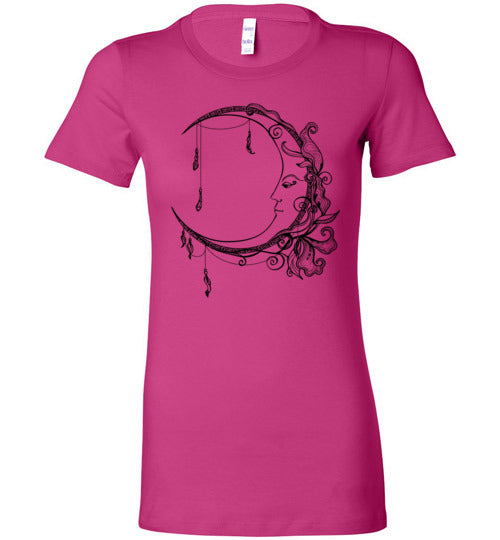 Boho Moon Women's Slim Fit T-Shirt