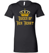 Queen of Her Heart Women's Slim Fit Matching T-Shirt