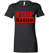 Stop Racism Women's Slim Fit T-Shirt