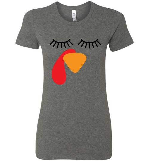 Lady Turkey Women's Slim Fit T-Shirt
