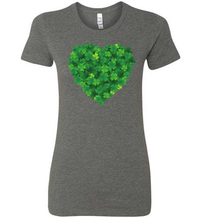 Green Love Women's Slim Fit T-shirt