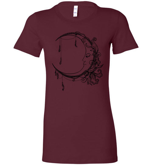 Boho Moon Women's Slim Fit T-Shirt