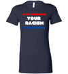 Stop Pretending Your Racism Is Patriotism Women's Slim Fit T-Shirt