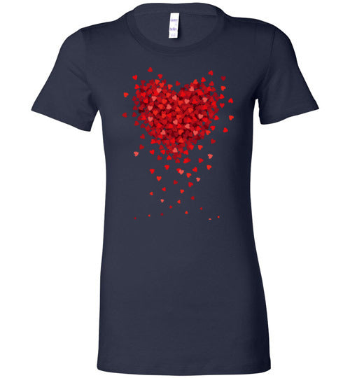 Falling For You Women's Slim Fit T-Shirt