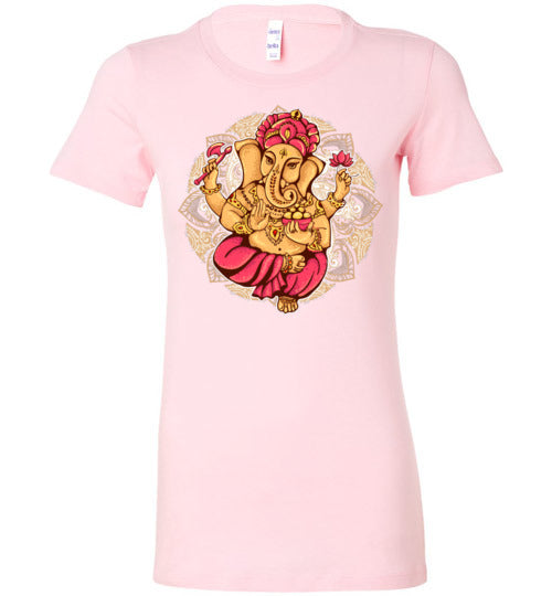 Lotus Ganesh Women's Slim Fit T-Shirt