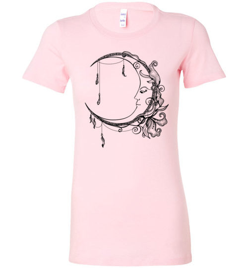 Boho Moon Women's Slim Fit T-Shirt