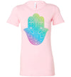 Hamsa Hand of God Women's Slim Fit T-Shirt