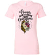 Nurses are Strong and Courageous Women's Slim Fit T-Shirt