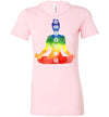 Chakra Meditation Women's Slim Fit T-Shirt