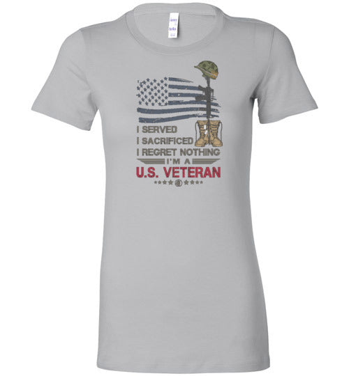 U.S. Veteran Women's Slim Fit T-Shirt