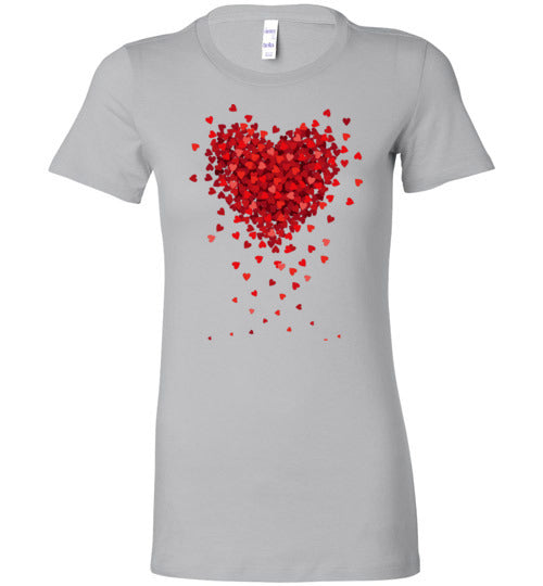 Falling For You Women's Slim Fit T-Shirt