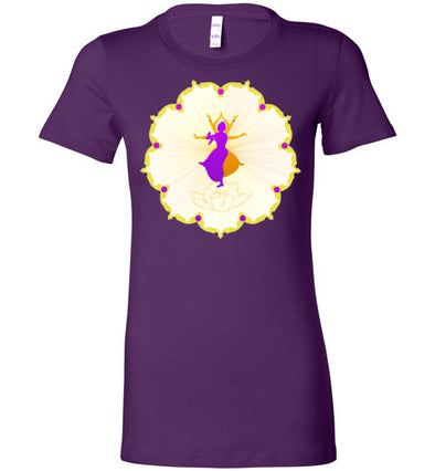 Lotus Dancer Women's Slim Fit T-Shirt