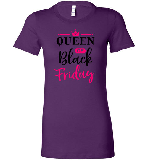 Queen of Black Friday Women's Slim Fit T-Shirt