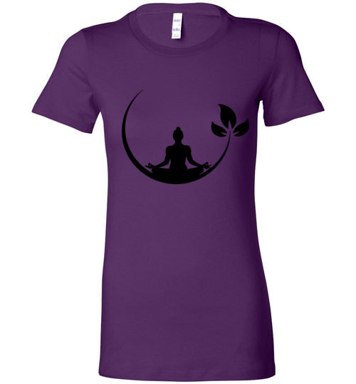 Serene Meditation Women's Slim Fit T-Shirt