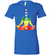 Chakra Meditation Women's Slim Fit T-Shirt