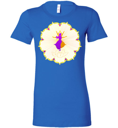 Lotus Dancer Women's Slim Fit T-Shirt