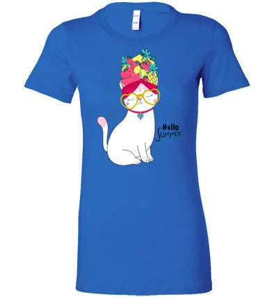 Summer Kitty Women's Slim Fit T-Shirt