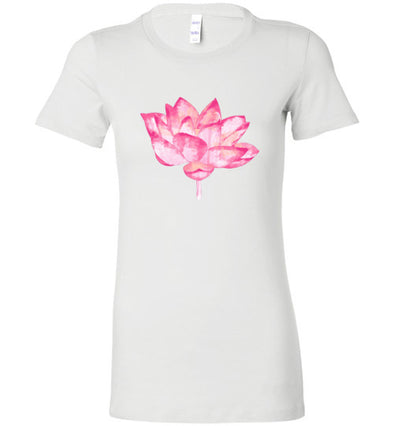 Pink Lotus Women’s Slim Fit T-Shirts