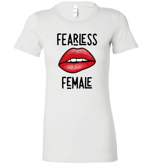 Fearless Female Women’s Slim Fit T-Shirts
