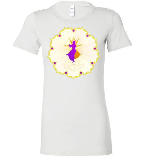 Lotus Dancer Women's Slim Fit T-Shirt