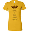 Real Women Fix Each Other's Crowns Women's Slim Fit T-Shirt