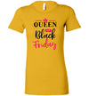 Queen of Black Friday Women's Slim Fit T-Shirt